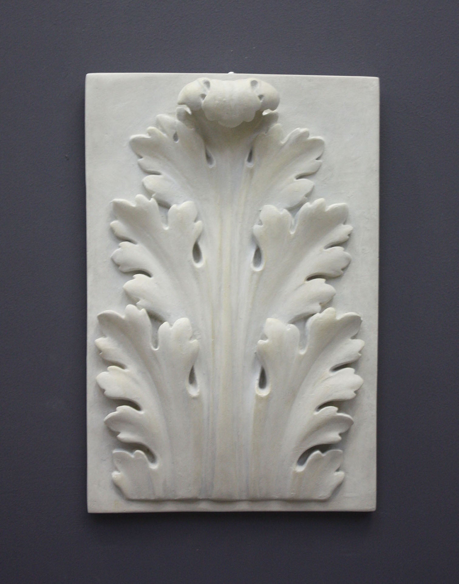 Photo of a decorative sculpture on a black background 