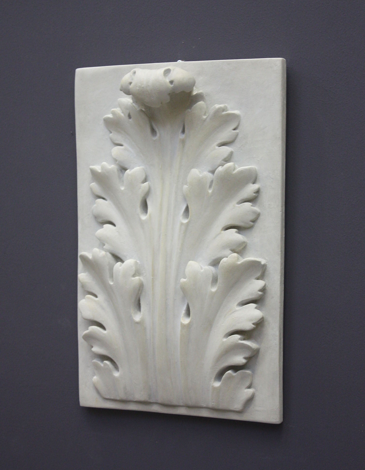 Photo of a decorative sculpture on a black background 
