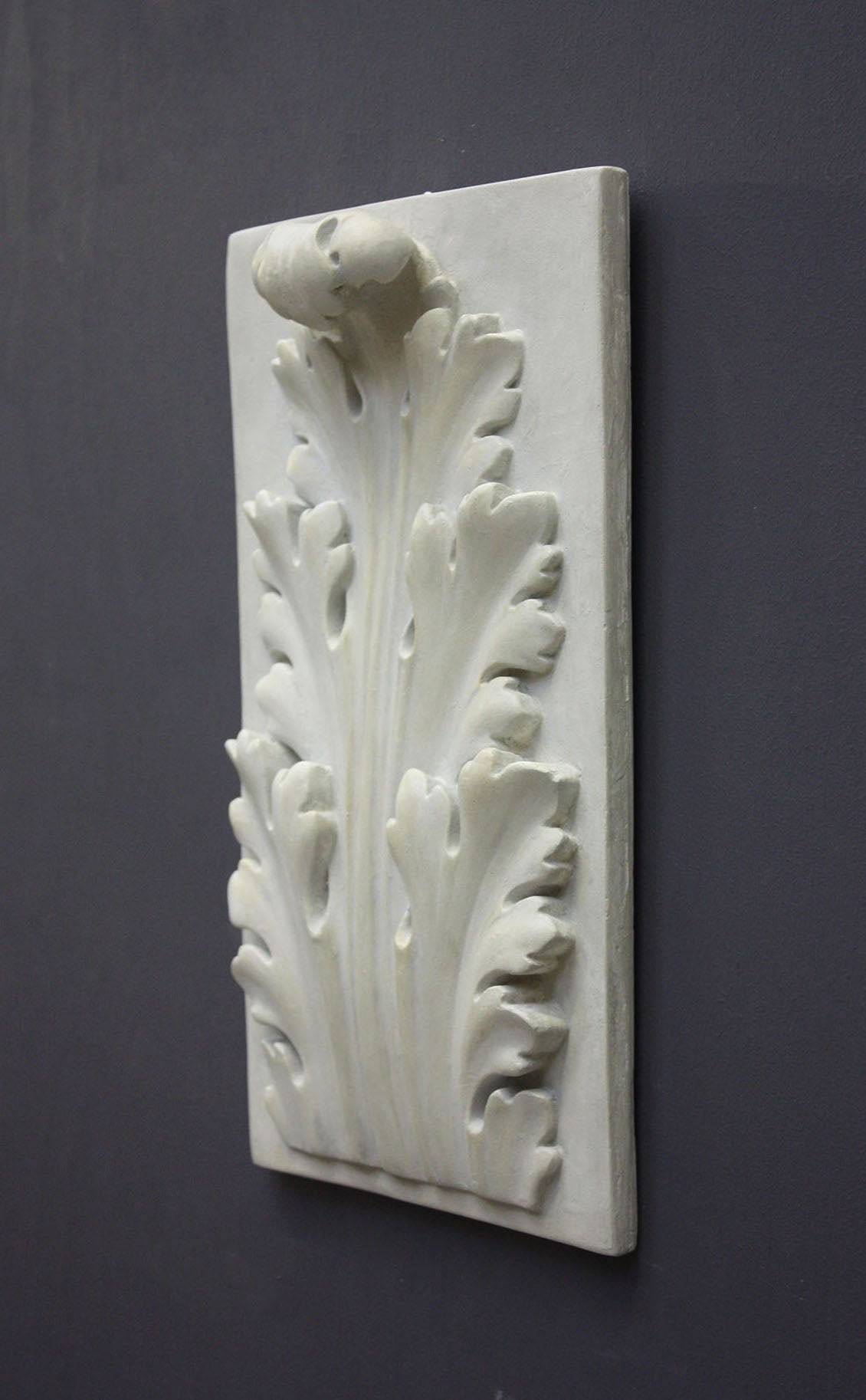 Photo of a decorative sculpture on a black background 