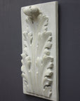 Photo of a decorative sculpture on a black background 