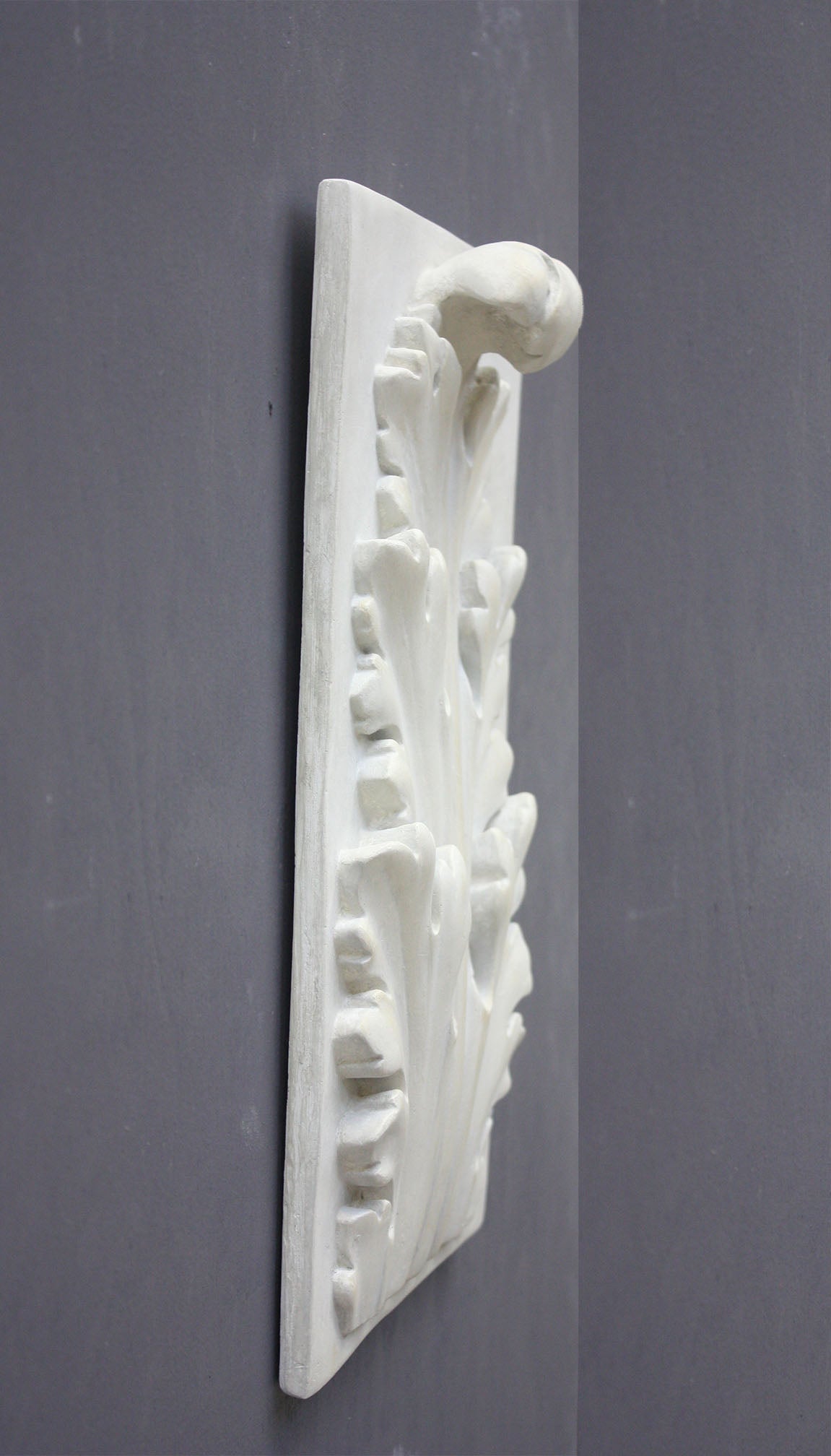 Photo of a decorative sculpture on a black background 