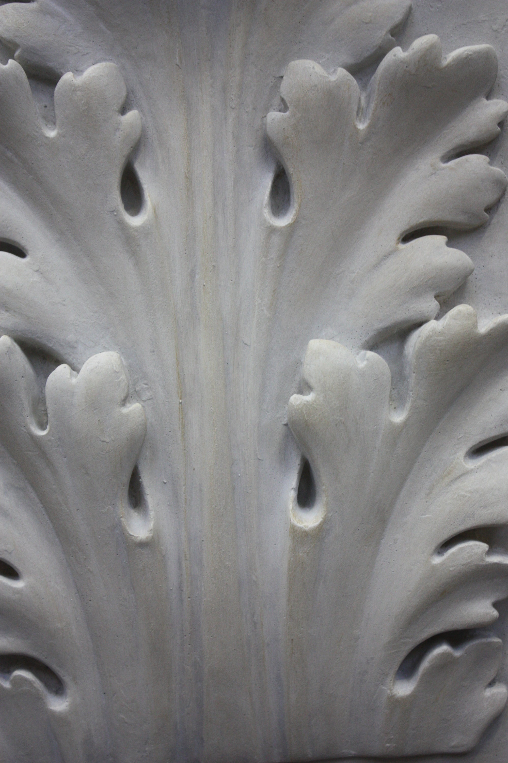 Photo of a decorative sculpture on a black background 