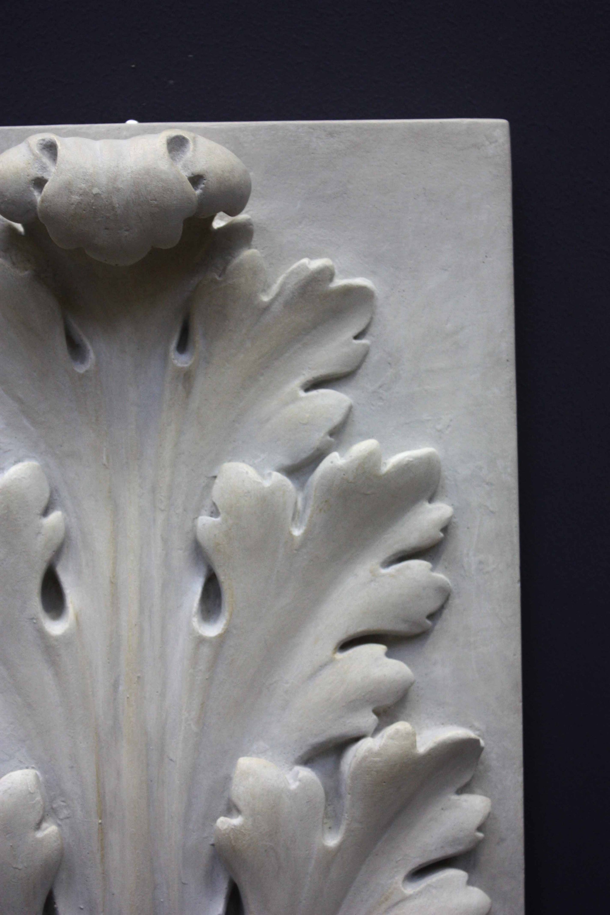 Photo of a decorative sculpture on a black background 