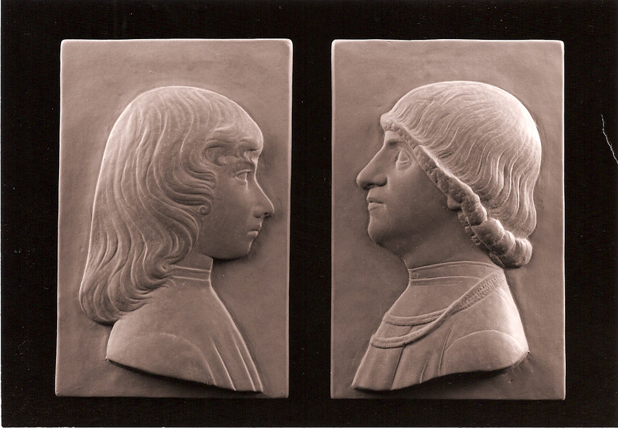 Set of Two Relief Portraits - Item #357