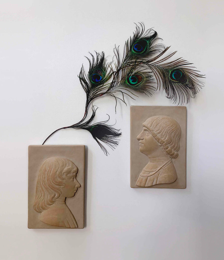 Set of Two Relief Portraits - Item #357