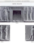 scan of part of 1911 Caproni catalog page 92 with the reliefs from the Passage of the Theoroi